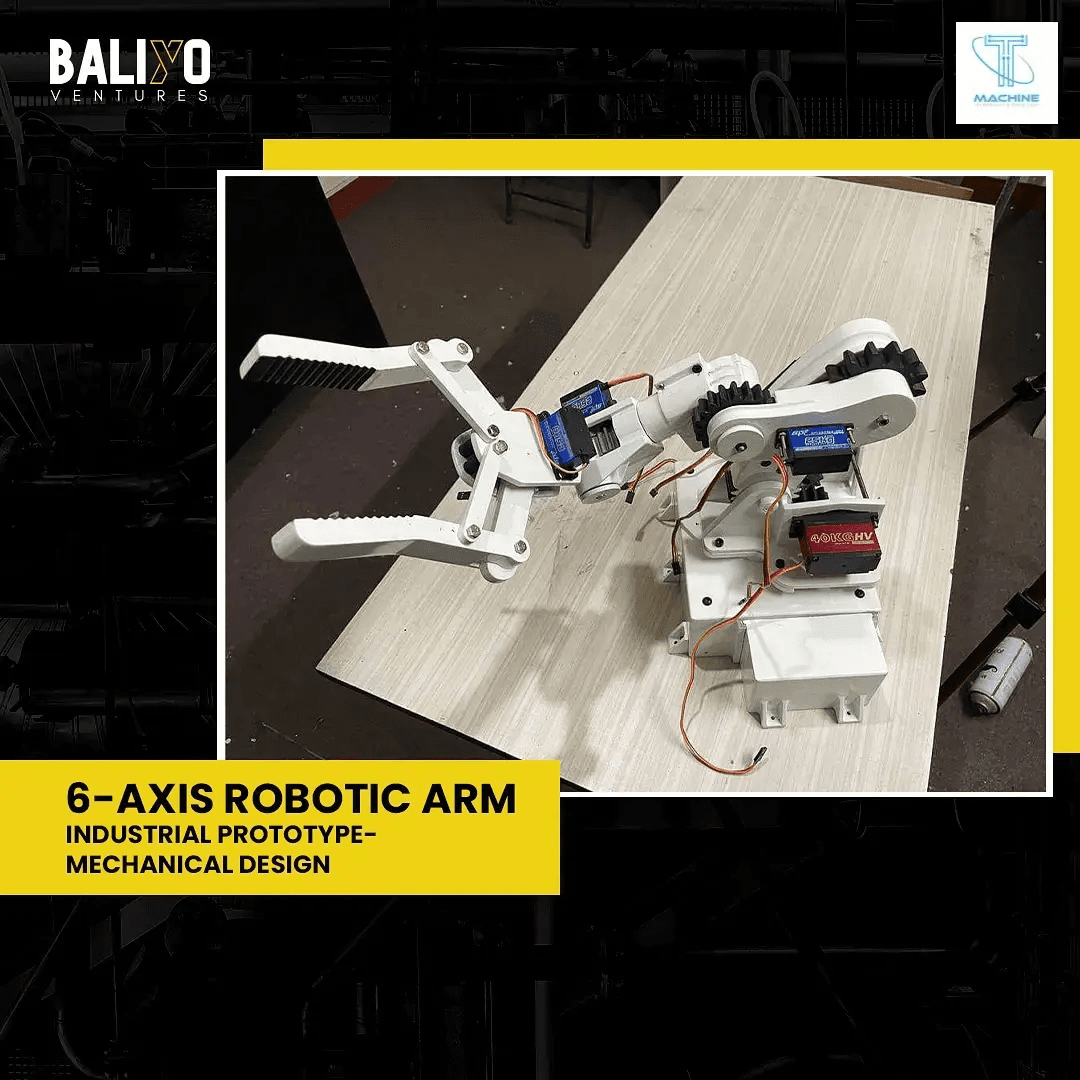 6-Axis Robotic Arm Development Kit Gallery 3